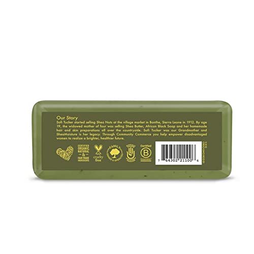Sabonete em Barra de Manteiga de Karité SheaMoisture, Oliva – 100g