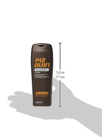 Piz Buin - PIZ BUIN Loção para Pele Sensível ao Sol SPF50 – 200ml / 6.8 oz. – Proteção Solar