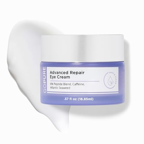 Creme Reparador Avançado para os Olhos – Creme para Olheiras, Bolsas e Inchaço, Melhora Visivelmente a Aparência de Linhas Finas, Rugas e Pés de Galinha – 16,9 ml - goPure