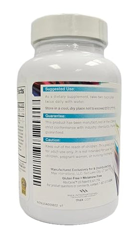 Max International - Cellgevity: Tecnologia Avançada de Riboceine, 120 Cápsulas Vegetais, 60 Porções