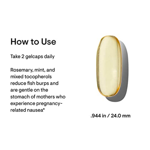 Prenatal DHA – 650 mg DHA e 200 mg de EPA – Suporte ao Desenvolvimento do Cérebro e Sistema Nervoso do Bebê da Gravidez à Amamentação – 60 Cápsulas - THORNE