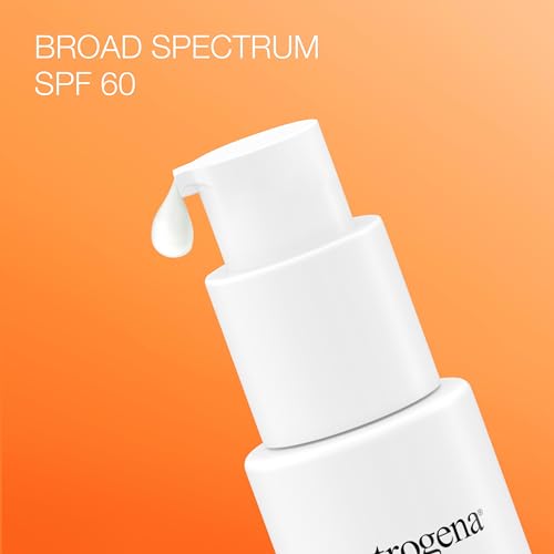 Protetor Solar Neutrogena Clear Face Serum com Chá Verde, FPS 60, Proteção UVA/UVB Leve, Não Comedogênico – 50g
