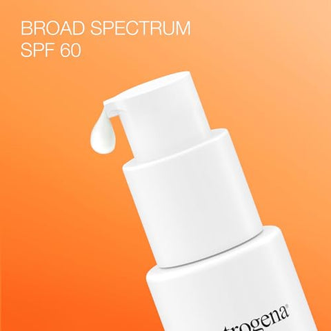 Protetor Solar Neutrogena Clear Face Serum com Chá Verde, FPS 60, Proteção UVA/UVB Leve, Não Comedogênico – 50g