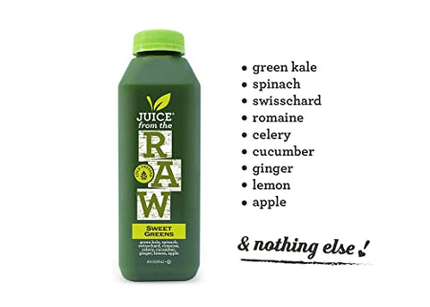 3-Day Juice Cleanse com Fusão de Coco por Juice From the RAW® – Sucos 100% Naturais e Preparados a Frio (18 Garrafas de 12 ml)