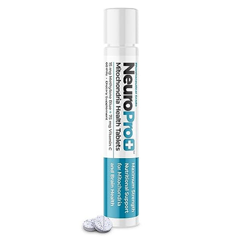 Be-Onguard - 365 Labs NeuroPro – Comprimidos de Saúde Máxima para Mitocôndrias – Azul de Metileno e Vitamina C – Suporte Neuroativo de Ação Rápida – Melhore o Foco e a Memória – 60 Comprimidos