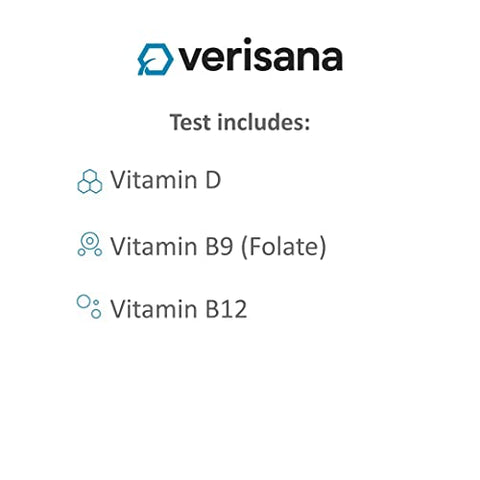 Teste de Vitaminas – Verifique 3 Vitaminas Essenciais – Vitamina D e Vitamina B9 - Verisana