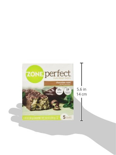 Barras de Nutrição, Chocolate Menta, 250g (Pacote com 2) - Zone Perfect