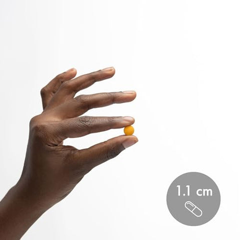 Extrato de Curcumina Orgânica, 30 Porções (30 Comprimidos), Suplemento Alimentar, Apoia uma Resposta Inflamatória Saudável, Não-OGM, Certificado Orgânico pelo USDA - Dr. Mercola