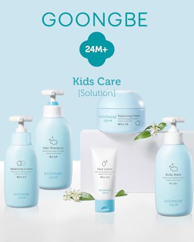 GOONGBE - Loção Hidratante Corporal Infantil Coreana com Arroz – Cuidado para Crianças – 100ml