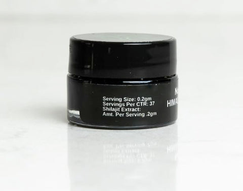 Natural Rems - Shilajit Orgânico Puro do Himalaia – Suplemento de Ácido Fúlvico – Energia e Foco – Saúde Holística