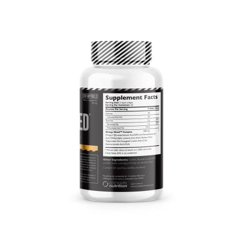 Complete Nutrition - Legal Limit Labs Omega Shreds – MCT, CLA, DHA: Potencialize seus resultados com o poderoso ômega 3 em cápsulas
