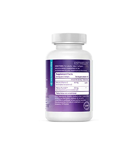 Recuperação Celular da Pele – 60 Softgels | Fórmula Avançada para uma Pele Saudável - ESTHELIV