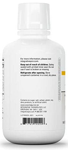 Cálcio Magnésio Líquido (2:1) – Formas Minerais Bioabsorvíveis – Sabor Laranja Baunilha – 473 ml - Integrative Therapeutics