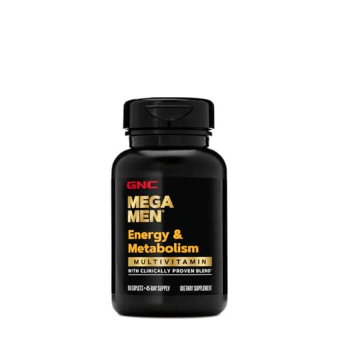 Mega Men Energy – Suplemento Energético para Homens – 60 Cápsulas - GNC