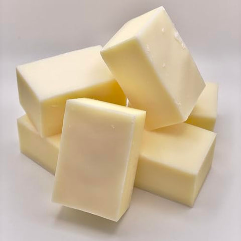 Big Crazy Buffalo - Sabonete em Barra de Banha Pura de Bisão, Sem Perfume, (6 unidades) – Limpa, Hidrata, Alivia, Puro e Natural – Sem Corantes, Produtos Químicos, Fragrâncias, Conservantes