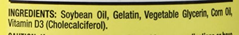 KIRKLAND - Kirkland – Vitamina D-3 Extra Forte 2000 UI 600 Cápsulas Soft Gel – Compre Agora!