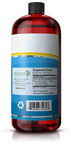Orgono Living Silica - Orgono Siliplant | Impulsionador de Colágeno Vegano | Suporta a Produção Saudável de Colágeno e Elastina para Articulações