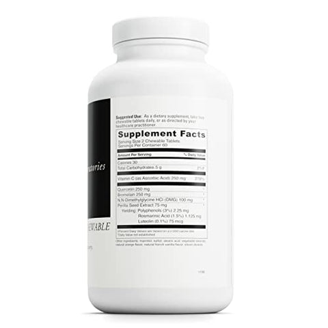 Labs Aller-DMG Chewable – Suporte à Saúde Imunológica, Auxílio à Histamina - DAVINCI