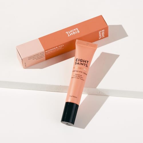 Wonder-fill Creme para os Olhos, Natural e Orgânico, Anti-idade para a Área dos Olhos, Preenche a Pele, Reduz Rugas, Linhas Finas, Bolsas e Olheiras Escuras - Eight Saints