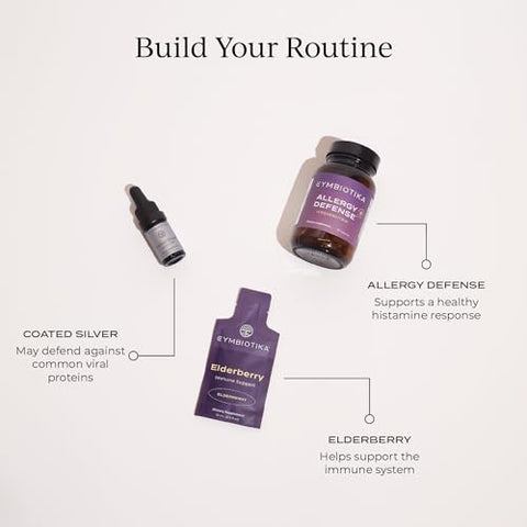 Elderberry Boost: Suplemento com Vitamina E, Orgânico, Suporte Imunológico para Adultos, Livre de Glúten, Keto, Vegano, Sabor de Sabugueiro, 26 Pacotes - CYMBIOTIKA