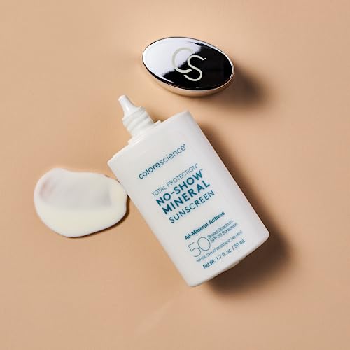 Total Protection Protetor Solar Mineral FPS 50, 50g, 100% invisível para todos os tons de pele - Colorescience