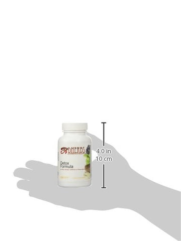 Fórmula Detox, Limpeza Herbal do Corpo com Raiz de Dente-de-leão (100 Cápsulas) - Dherbs