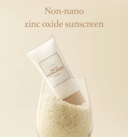 I'm from - [I’m from] Protetor Solar de Arroz 50ml, Físico, extrato de arroz 41%, Óxido de zinco não-nano, Amigo dos recifes, proteção solar para a pele