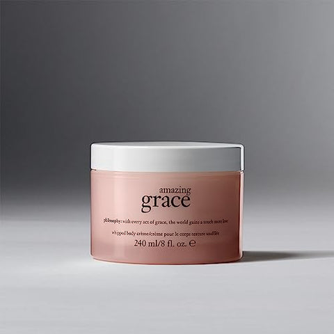 philosophy - Creme Corporal Amazing Grace, 8 Fl. Oz. – Hidratante com Fragrância Delicada
