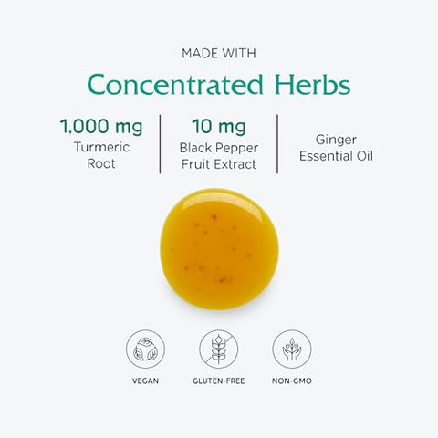 Tônico de Cúrcuma Líquido 1000 mg, com Pimenta Preta e Gengibre, Antioxidante, Vegano, Sem Glúten, 120 ml - Vitanica