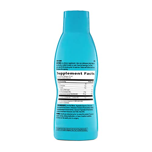Total Lean Triple Strength L-Carnitine Liquid | Suporte ao Metabolismo de Ácidos Graxos e Ajuda na Recuperação Muscular | Sem Açúcar | Sabor Frutas Vermelhas | 473 ml - GNC