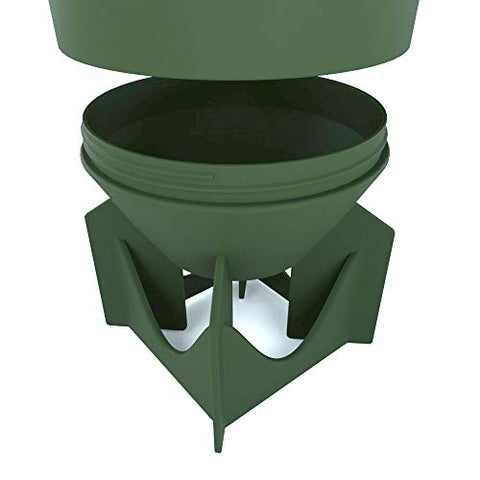 Bomb | Garrafa Shaker Temática Militar | Copo à Prova de Vazamentos com Compartimento de Armazenamento | Misture Pós Proteicos - Battle Shakers