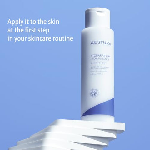 ATOBARRIER365 Hydro Essence 200ml, Hidratante Leve com Suporte à Barreira de Umidade, Testado por Dermatologistas, Não-comedogênico - AESTURA