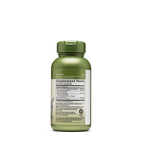 Herbal Plus Natra Sleep | Suporte para um sono tranquilo | 100 Cápsulas - GNC