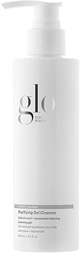 Purifying Gel Cleanser – Limpeza Facial com Ácido Salicílico e Niacinamida, Equilibra a Pele, Desobstrui Poros e Controla a Oleosidade - Glo Skin Beauty