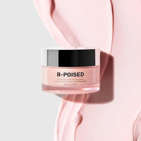 Creme para Pescoço MAËLYS Cosmetics B-POISED para Firmar e Tonificar – Reduz Rugas e Linhas Finas na Área do Decote – 50g