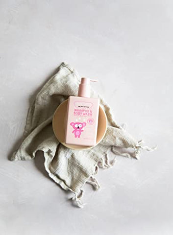 JACK N' JILL ................. SINCE 1949 - Shampoo e Sabonete Líquido Natural Jack N’ Jill para Crianças – Pele Sensível, Testado Dermatologicamente, Livre de Corantes e Sabão, Cruelty Free, Vegano – 300 mL (Embalagem de 1)