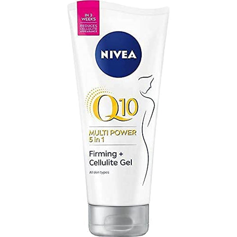Gel-Creme Anti-Celulite Firmador Q10 L-Carnitina Extrato de Lótus Todos os Tipos de Pele 200ml - NIVEA
