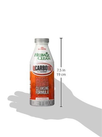 BNG Enterprises Bebidas de Manga Q Carbo Líquido, 16 Ounce (473 ml) – Detox Potente - Herbal Clean