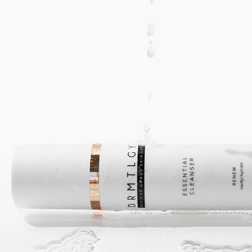 Essential Facial Cleanser – Limpeza Facial Suave para Mulheres e Homens com Peptídeos Anti-Envelhecimento  DRMTLGY - DRMTLGY