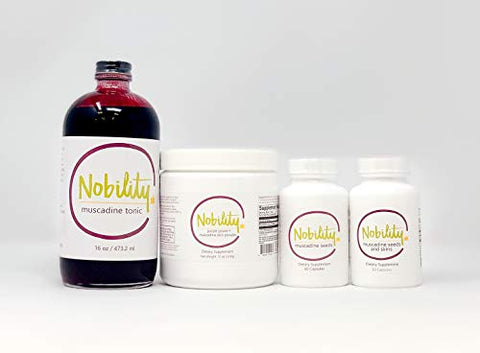 NOBILITY - Nobility Muscadine Tonic – Energia e Saúde com Sabor Refrescante | 500ml