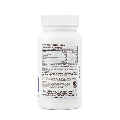 Potássio Gluconato 99mg, 100 Comprimidos, Suporta Função Muscular Normal - GNC