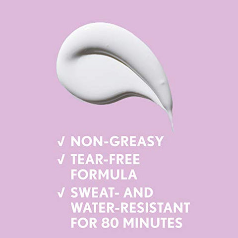 Protetor Solar Mineral com Óxido de Zinco FPS 50 para Pele Sensível, Livre de Lágrimas, Resistente ao Suor - Aveeno Baby