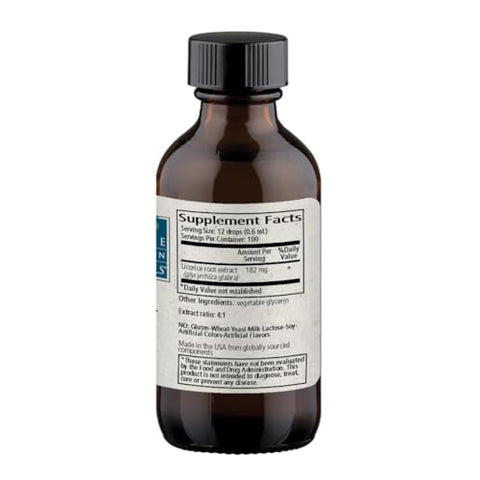 Extrato Sólido de Raiz de Alcaçuz – 60 ml – Extrato Líquido 4:1 Extra Forte – Livre de Álcool – Suporta a Digestão Saudável - Wise Woman Herbals
