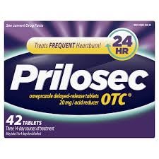 OTC Redutor de Ácido, Comprimidos de Liberação Retardada, 2 Pacotes – 84 Unidades | Marca Prilosec OTC - Prilosec