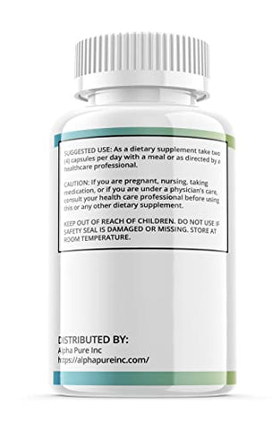 Alpha Pure - Fórmula de Suporte ao Sono Profundo Scientific Resurge XP 120 Cápsulas (3 Pacotes) Melatonina para Dormir