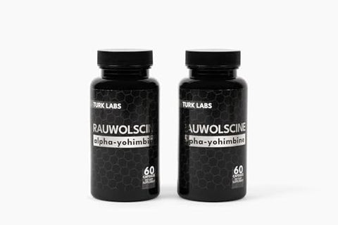 Rauwolscine (Alpha Yohimbine) Labs – Suprime o Apetite, Aumenta a Energia, Acelera o Metabolismo | 100% Natural e Eficaz - Turk