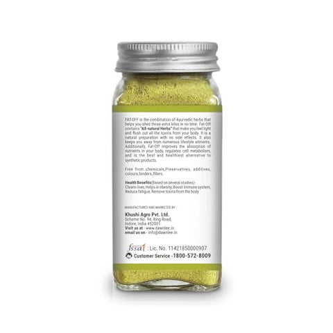 Dawn Lee ( 18th Century Goodness ) - Fat Away | Bebida em Pó Natural para Queimar Gordura Abdominal (50g, Fat Away)