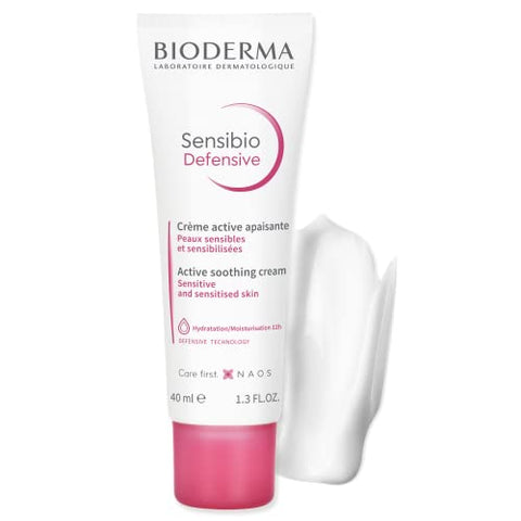 Bioderma - Creme calmante Sensibio Defensive para pele sensível e sensibilizada  Sensibio