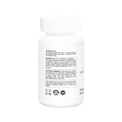 Turk-Plex® (Turkesterone) – Complexado com Hydroxypropyl-β-Cyclodextrin para Melhor Bioacessibilidade (500 mg x 60 Cápsulas) - Gorilla Mind