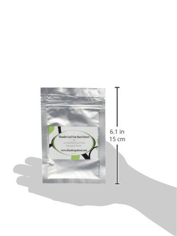 ThunderGodRoot.com - Raiz de Thunder God Vine – Suplemento Herbal – Pó de Extrato 20:1 – Marca Thunder God Vine – 20g